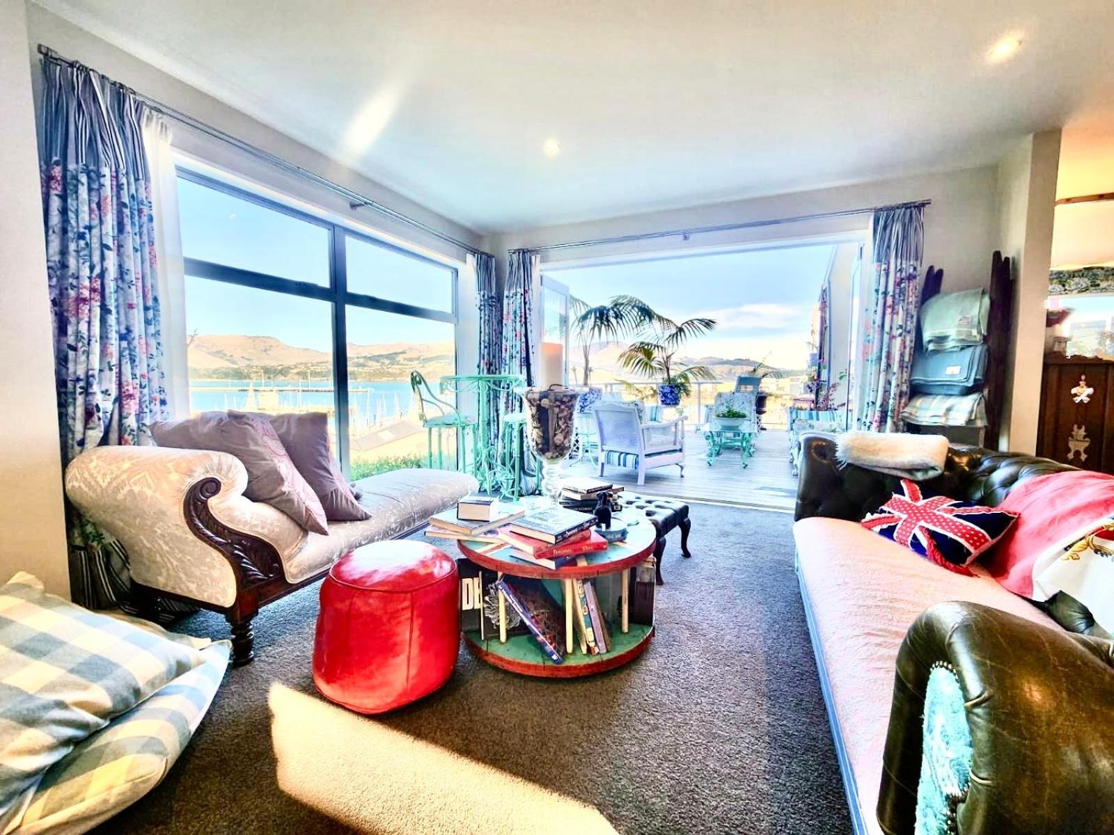 Sea Views In Luxury At Lyttelton Boatique House - 14 Km From Christchurch ภายนอก รูปภาพ